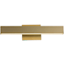ET2 Alumilux Sideline 18" Wide Bath Bar Satin Brass