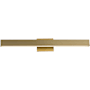 ET2 Alumilux Sideline 5" Wide Bath Bar Satin Brass