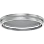 ET2 Groove 24" Wide Flush Mount Ceiling Fixture Brushed Aluminum