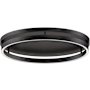 ET2 Groove 24" Wide Flush Mount Ceiling Fixture Black