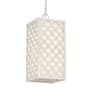 Eurofase Lighting Clover 8" Wide LED Outdoor Mini Pendant Aged Silver