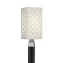 Eurofase Lighting Clover 19" Tall LED Outdoor Single Head Post Light Aged Silver
