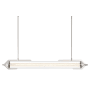 Eurofase Lighting Espada 48" Wide Linear Chandelier Polished Nickel