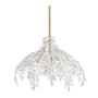 Eurofase Lighting Jalore 3 Light 22" Wide Chandelier Distressed White