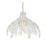 Eurofase Lighting Jalore 4 Light 32" Wide Chandelier Distressed White