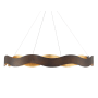 Eurofase Lighting Vaughan 46" Wide Ring Chandelier Bronze / Gold
