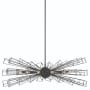 Eurofase Lighting Dendelio 10 Light 45" Wide Abstract Sputnik Chandelier Black