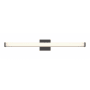 Eurofase Lighting Ronning 36" Wide Switchable Color Temperature LED Bath Bar Black