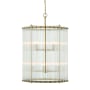 Eurofase Lighting Glasbury 8 Light 22" Wide Drum Chandelier Gold