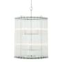 Eurofase Lighting Glasbury 8 Light 22" Wide Drum Chandelier Nickel