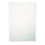 Eurofase Lighting Nixon 30" W x 42" H Modern Rectangular AluminumBathroom Wall Mirror with LED Lighting Silver