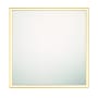 Eurofase Lighting Nixon 32" W x 32" H Modern Square AluminumBathroom Wall Mirror with LED Lighting Gold