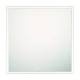 Eurofase Lighting Nixon 36" W x 36" H Modern Square AluminumBathroom Wall Mirror with LED Lighting Silver