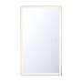 Eurofase Lighting Lenora 54" W x 32" H Modern Rectangular Bathroom Wall Mirror with LED Lighting Mirrored