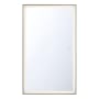 Eurofase Lighting Lenora 54" W x 32" H Modern Rectangular Bathroom Wall Mirror with LED Lighting Black