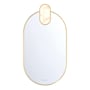 Eurofase Lighting Mrissa 21"W x 39"H Framed Touch Control Selectable White LED Bathroom Mirror Gold