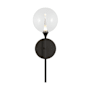 Eurofase Lighting Iissa 19" Tall Wall Sconce Matte Black