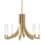 Eurofase Lighting Olette 24" Wide Chandelier Gold