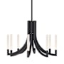Eurofase Lighting Olette 24" Wide Chandelier Matte Black
