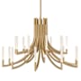 Eurofase Lighting Olette 42" Wide Chandelier Gold