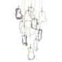 Eurofase Lighting Norah 24" Wide Crystal Chandelier Gold