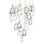 Eurofase Lighting Norah 39" Wide Crystal Chandelier Gold