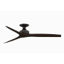 Fanimation Spitfire 60" 3 Blade Indoor / Outdoor Ceiling Fan Black / Dark Walnut