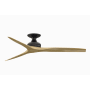 Fanimation Spitfire 60" 3 Blade Indoor / Outdoor Ceiling Fan Black / Natural
