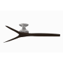 Fanimation Spitfire 60" 3 Blade Indoor / Outdoor Ceiling Fan Galvanized / Dark Walnut