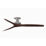 Fanimation Spitfire 60" 3 Blade Indoor / Outdoor Ceiling Fan Galvanized / Whiskey Wood