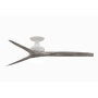 Fanimation Spitfire 60" 3 Blade Indoor / Outdoor Ceiling Fan Matte White / Weathered Wood