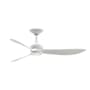 Fanimation Aviara 60" 3 Blade Indoor / Outdoor Smart LED Ceiling Fan Matte White
