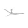 Fanimation TriAire Custom 60" 3 Blade Indoor / Outdoor LED Ceiling Fan with Remote Control Matte White