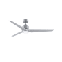 Fanimation TriAire Custom 60" 3 Blade Indoor / Outdoor LED Ceiling Fan with Remote Control Silver