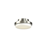 Fanimation TriAire Custom 8" Wide Single LED Ceiling Fan Light Kit Brushed Nickel
