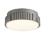 Fanimation Kute 60 6" Wide Single LED Ceiling Fan Light Kit with Opal Glass Shade Antique Graphite