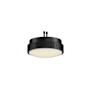 Fanimation Kute 60 6" Wide Single LED Ceiling Fan Light Kit with Opal Glass Shade Black