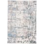Feizy Hauser 2-1/4' x 3' Viscose Abstract Rectangular Throw Rug From the Logan Collection Navy / Ivory