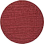 Feizy Ferron 8' x 8' Wool Hand Loomed Solid Round Area Rug From the Formoso Collection Brick