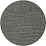 Feizy Ferron 8' x 8' Wool Hand Loomed Solid Round Area Rug From the Formoso Collection Graphite