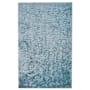 Feizy Shag 2' x 3-1/4' Cotton Hand Tufted Solid Rectangle Throw Rug From the Fiona Collection Pastel Aqua