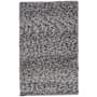 Feizy Shag 2' x 3' Cotton Hand Tufted Solid Rectangle Throw Rug From the Soho Collection Gray