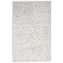 Feizy Shag 2' x 3' Cotton Hand Tufted Solid Rectangle Throw Rug From the Soho Collection Ivory