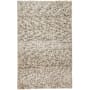 Feizy Shag 2' x 3' Cotton Hand Tufted Solid Rectangle Throw Rug From the Soho Collection Taupe