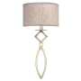 Fine Art Handcrafted Lighting Cienfuegos 25" Tall Wall Sconce Soft Gold