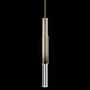 Fine Art Handcrafted Lighting Antonia 7" Wide LED Mini Pendant Ombre Bronze / Nickel / No Skin