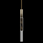 Fine Art Handcrafted Lighting Antonia 7" Wide LED Mini Pendant Ombre Bronze / Nickel / Charcoal