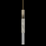 Fine Art Handcrafted Lighting Antonia 7" Wide LED Mini Pendant Ombre Bronze / Nickel / Smoke