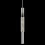 Fine Art Handcrafted Lighting Antonia 7" Wide LED Mini Pendant Ombre Silver / Nickel / Smoke