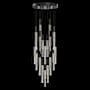 Fine Art Handcrafted Lighting Antonia 7 Light 31" Wide LED Multi Light Pendant Black / Brass / Smoke